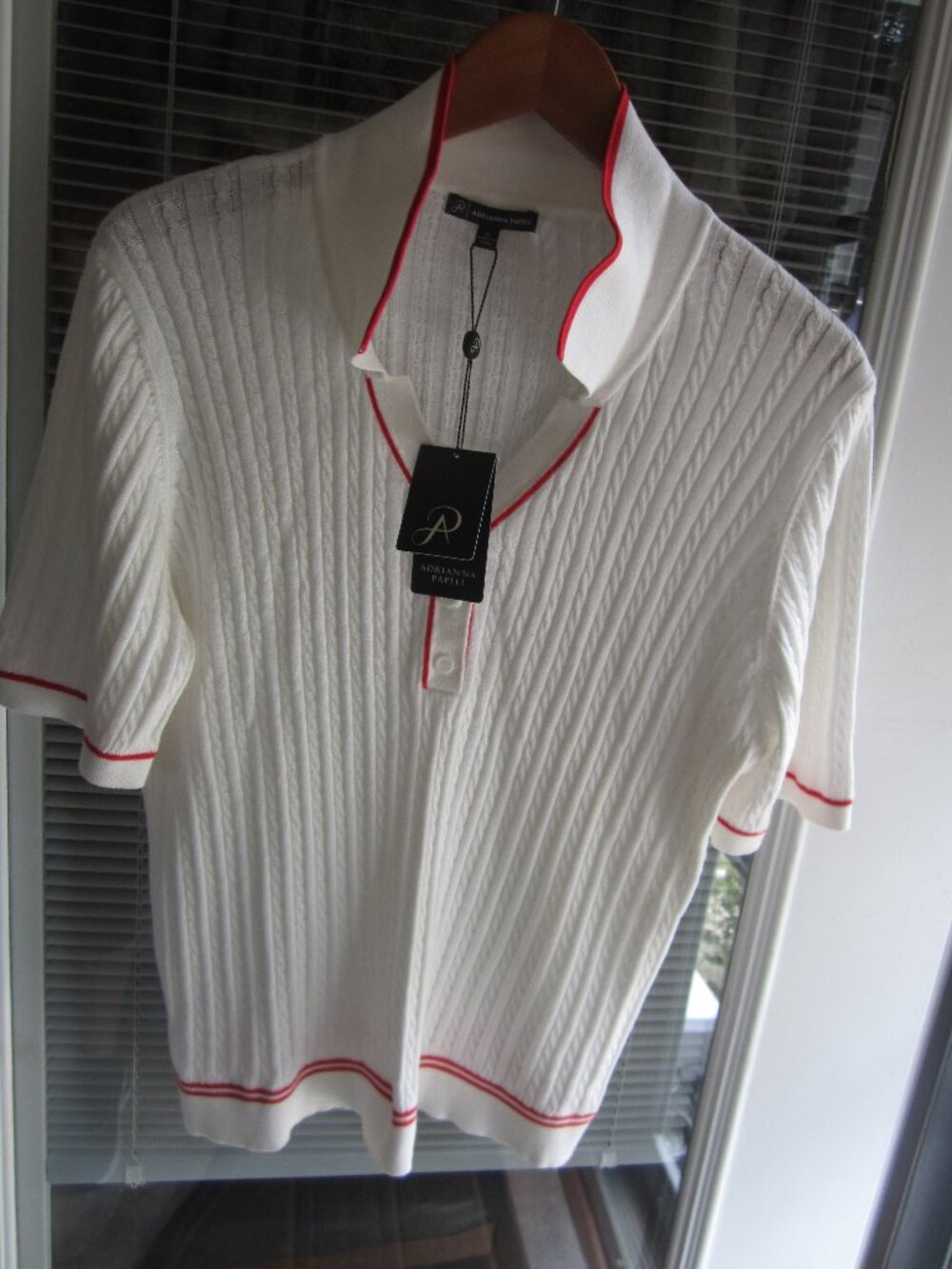 Adrianna Papell XL Cable Polo